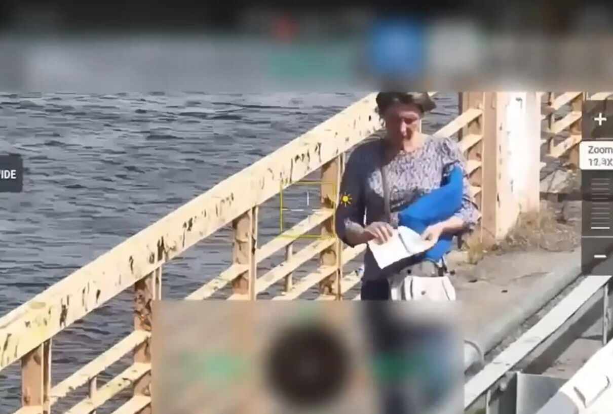 Українка пішки вийшла з окупованої частини - фото 1