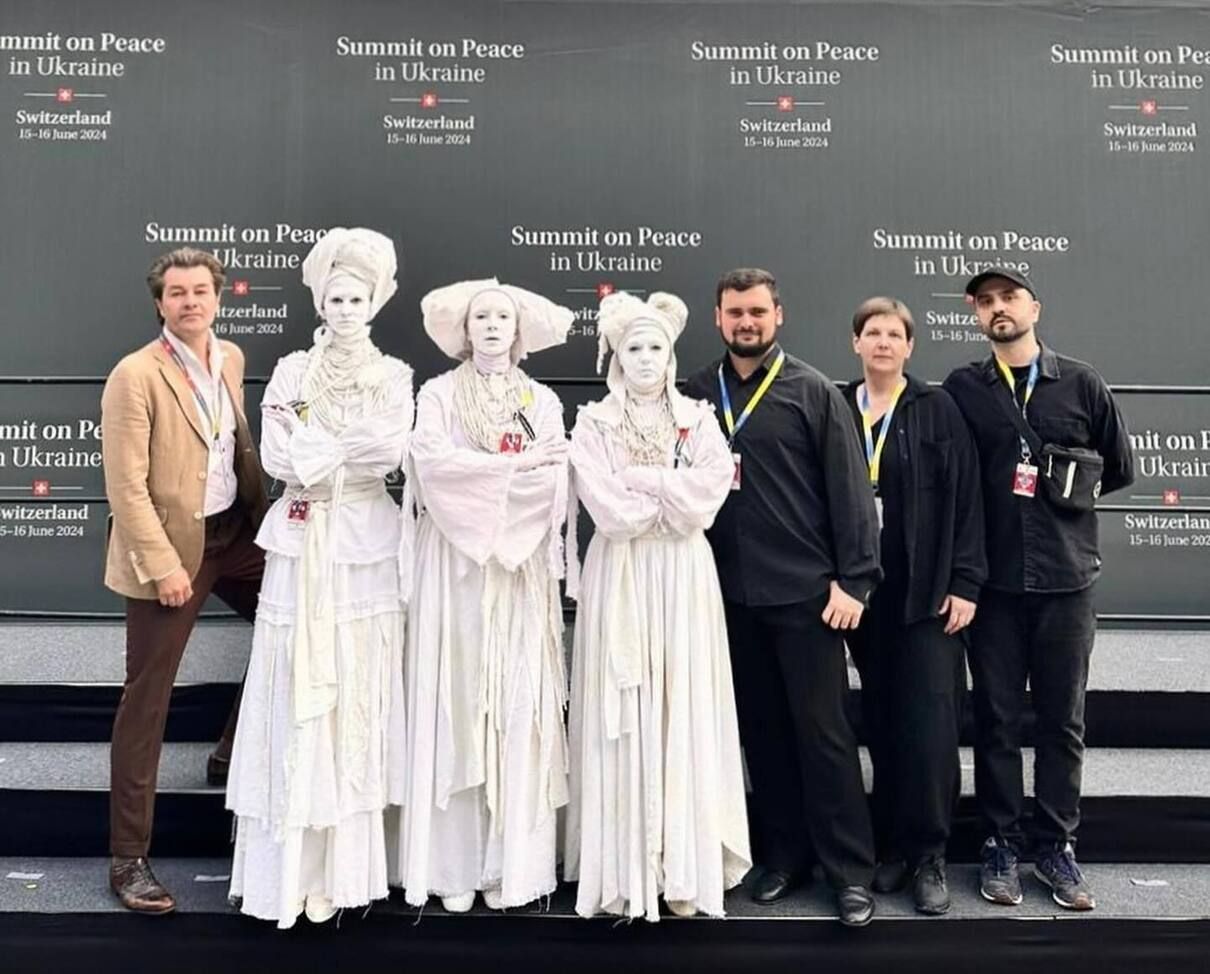 "Конотопська відьма" на Саміті миру у Швейцарії: актори зіграли фрагменти вистави