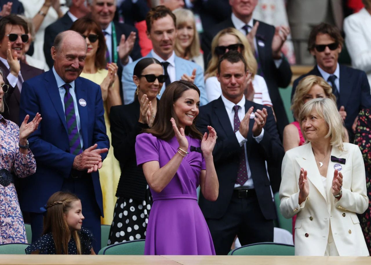Публічний вихід: Кейт Міддлтон разом із принцесою Шарлоттою приїхала на фінал Вімблдону