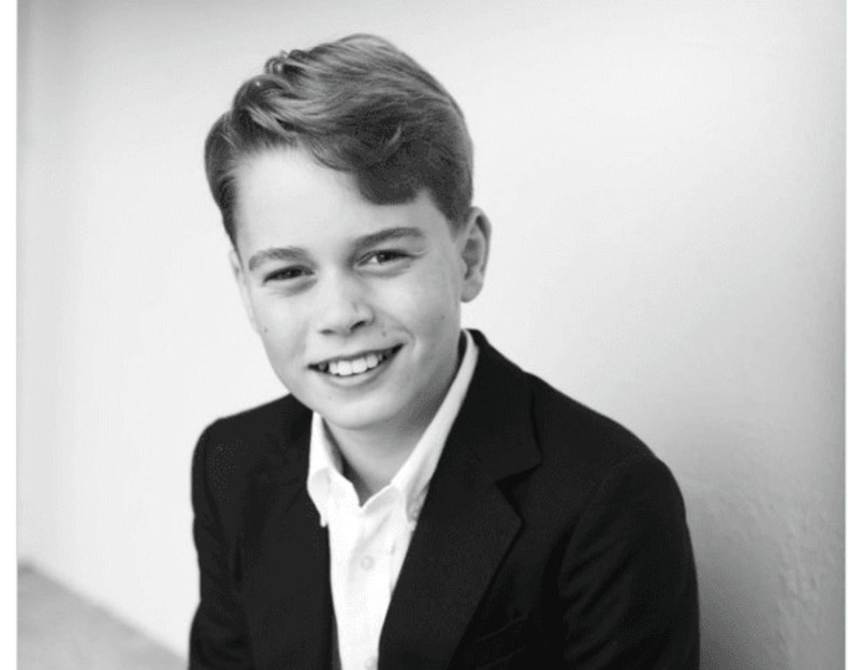 Кейт Міддлтон опублікувала нове фото принца Джорджа з нагоди його дня народження