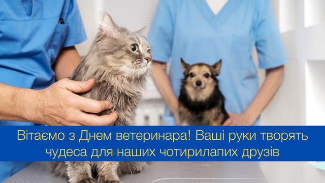 Красиві та щирі привітання з Міжнародним днем ветеринарної медицини - фото 544363