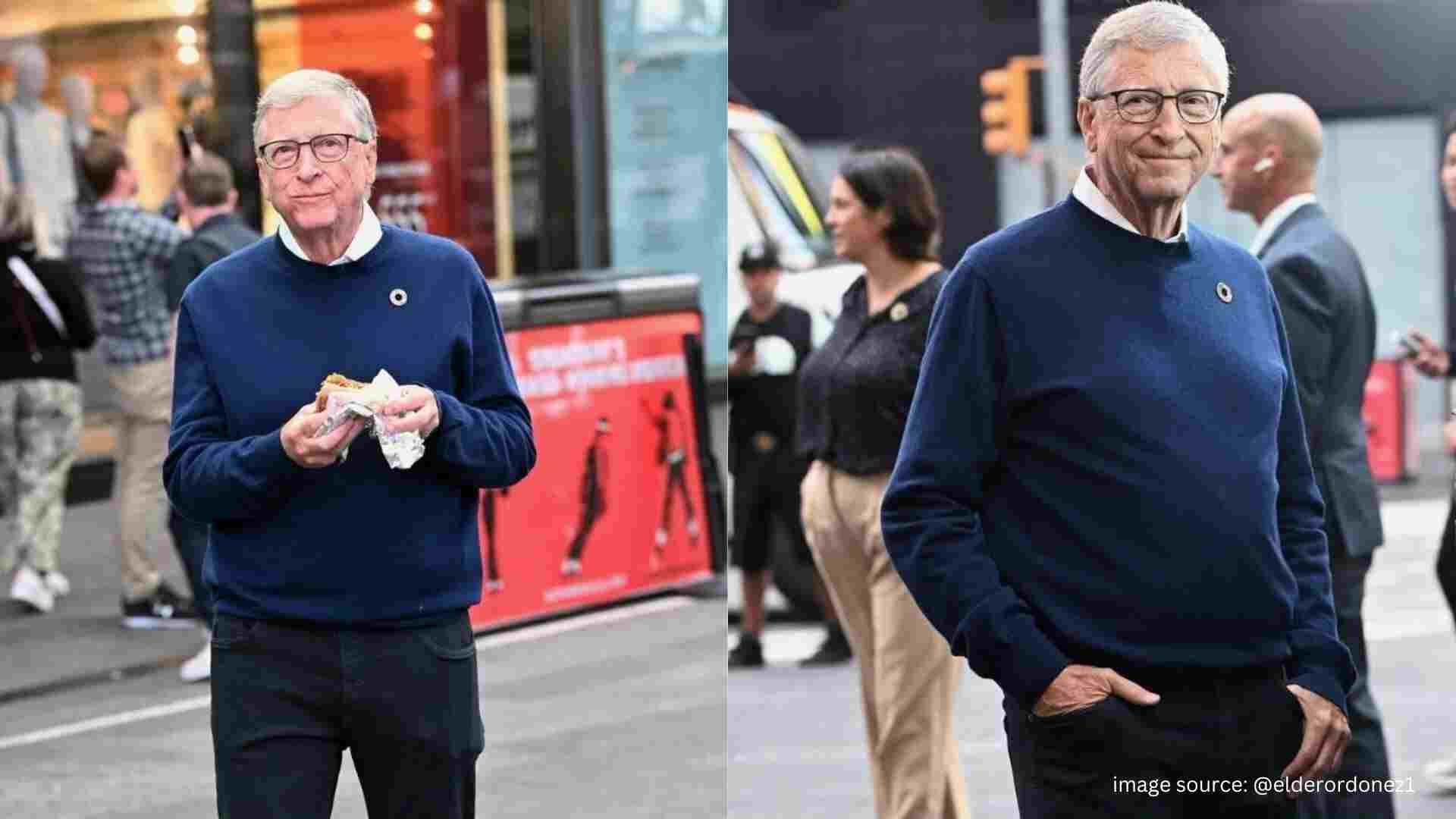 Білла Гейтса застали на одній з вулиць Нью-Йорка за несподіваним заняттям