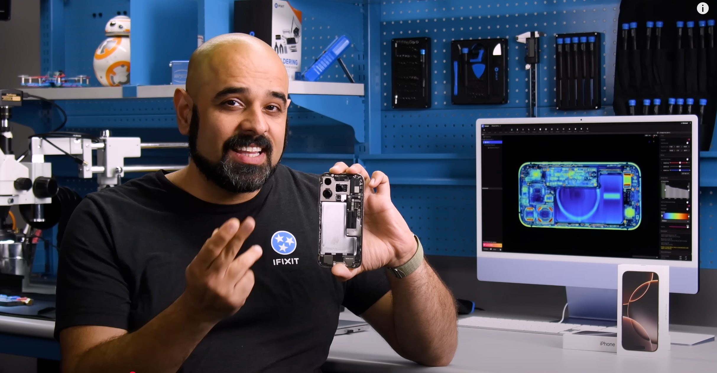 Фахівці розібрали новенькі iPhone 16 та 16 Pro Max - фото 1