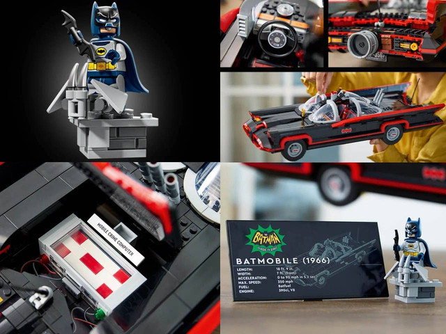 LEGO випустив набір з вінтажним Бетмобілем із серіалу з Адамом Вестом - фото 546978