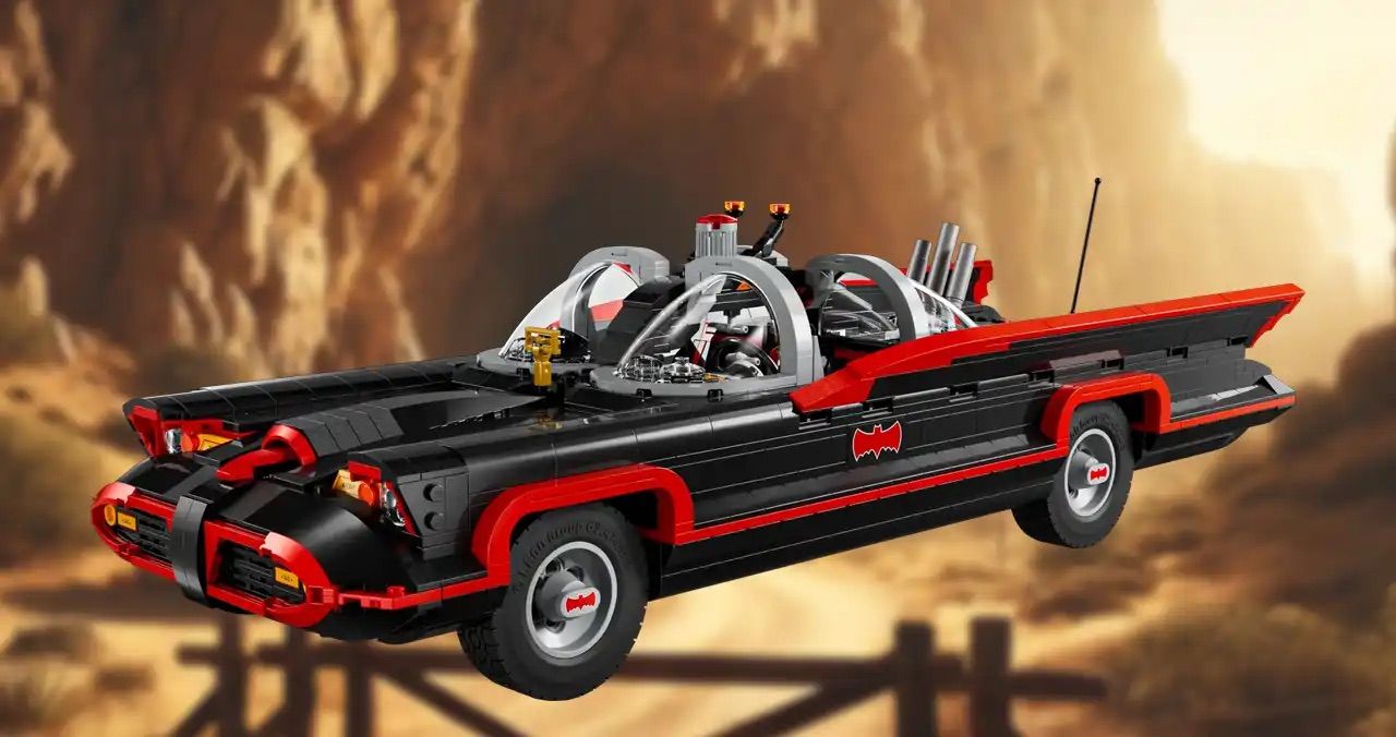 LEGO випустив набір з вінтажним Бетмобілем із серіалу з Адамом Вестом