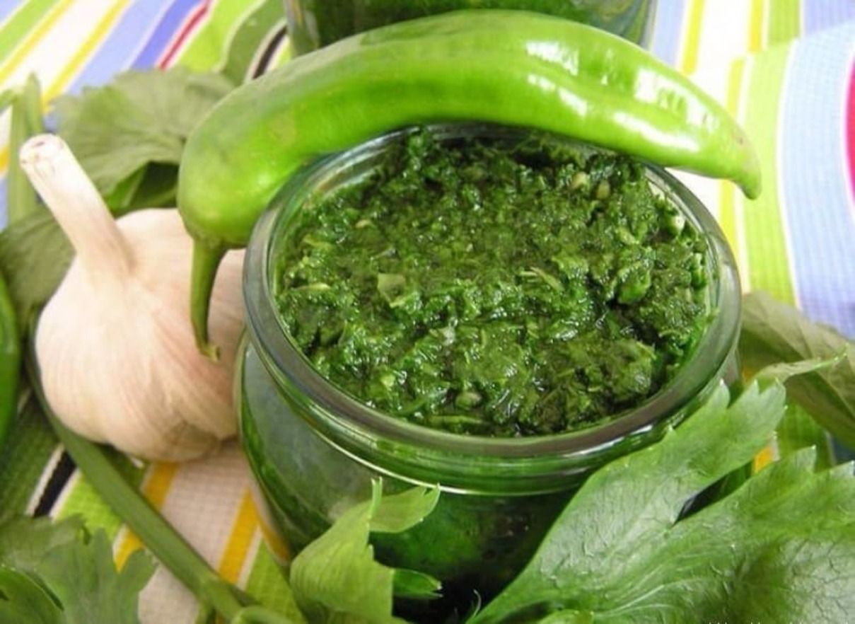 Зелена аджика - фото 1