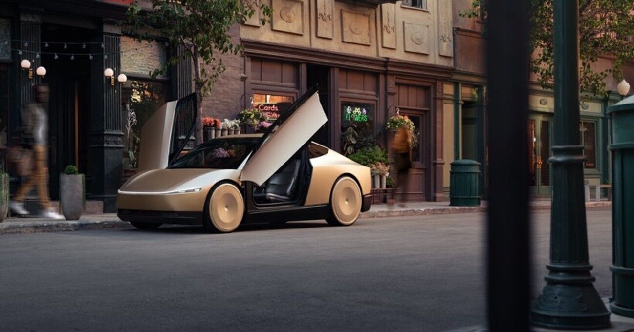 Ілон Маск представив дводверне безпілотне "роботаксі" Cybercab