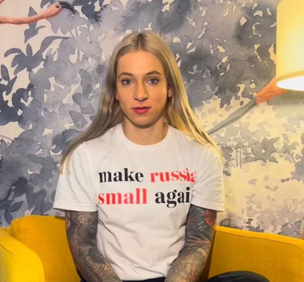 Литовську спортсменку дискваліфікували з чемпіонату світу через антиросійську футболку