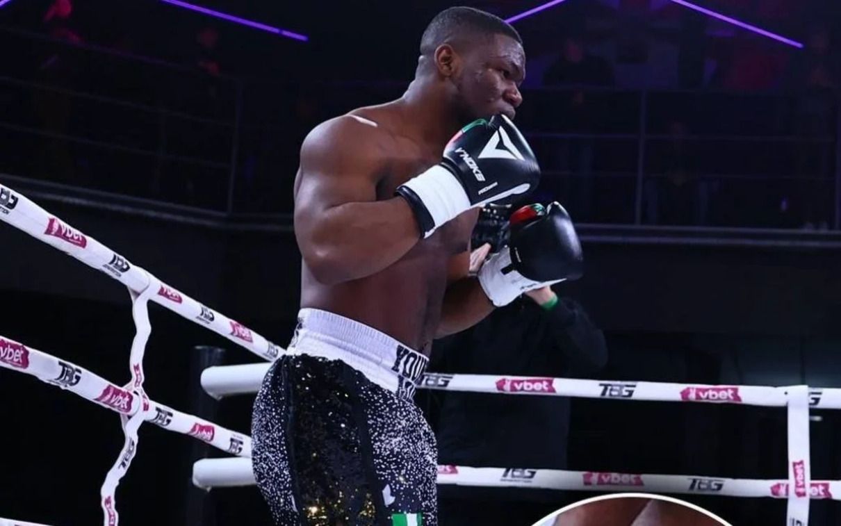 Після бою у Києві: нігерійський боксер підтримав ЗСУ та віддав частину гонорару