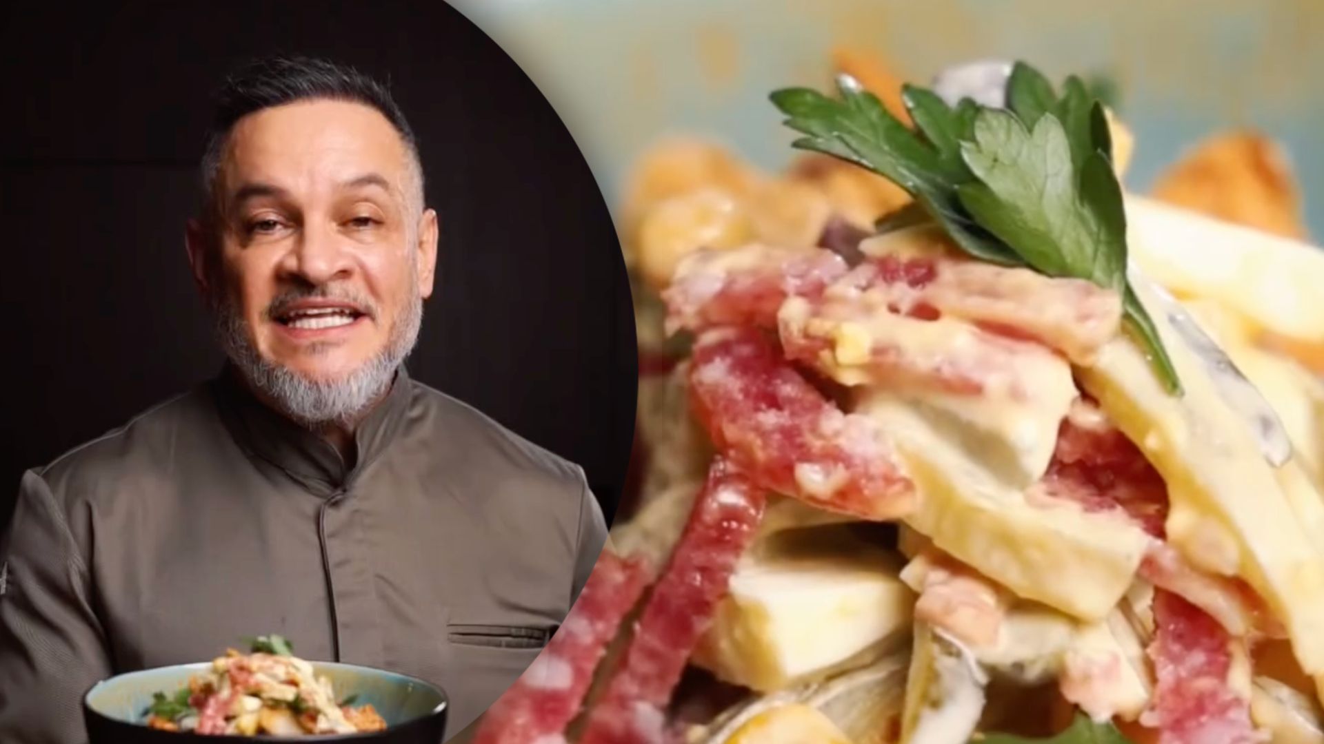 Раз-два і готово: рецепт простого салатика з ковбаскою від Ектора