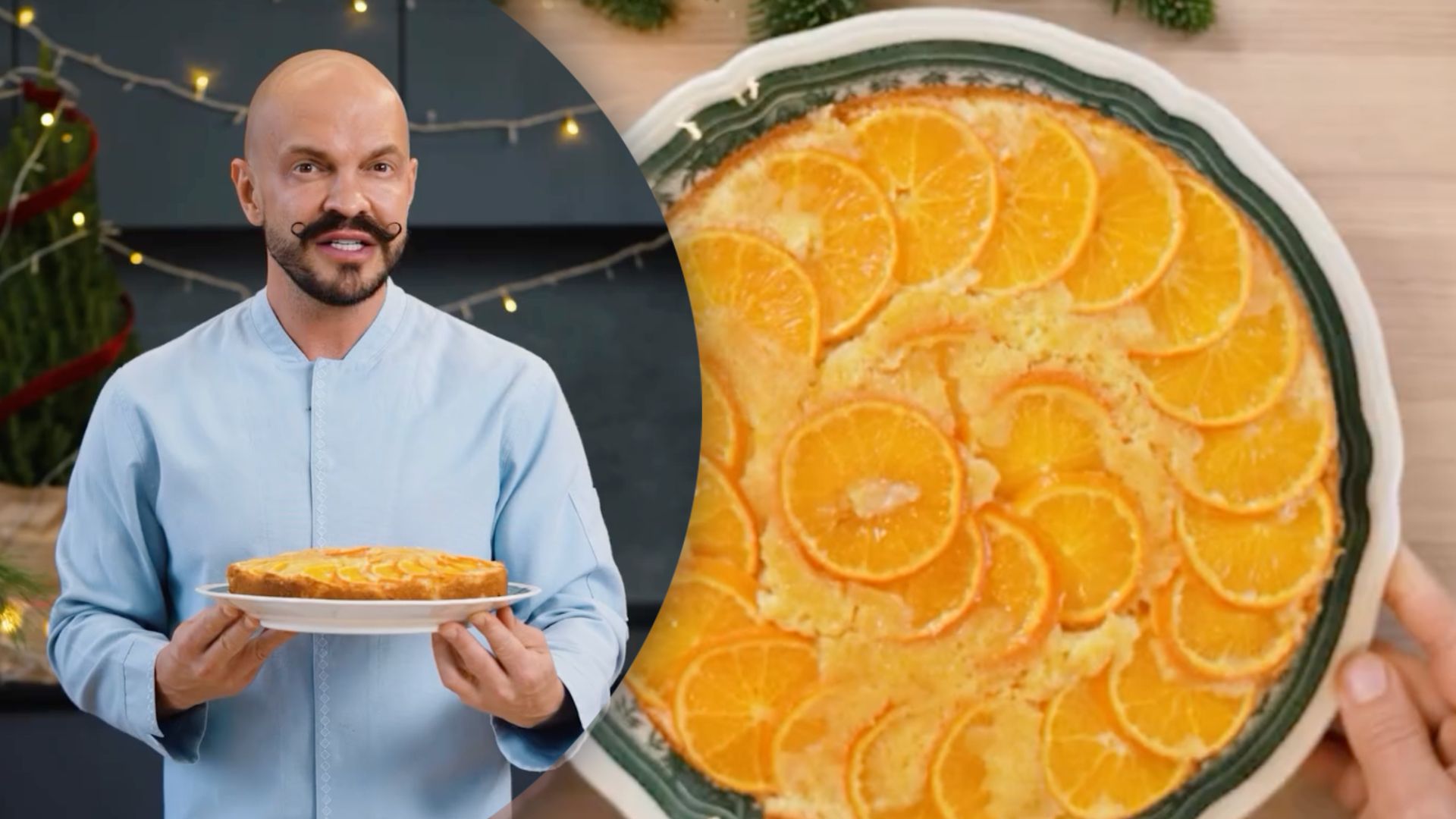 Просто і дуже смачно: готуємо заливний мандариновий пиріг