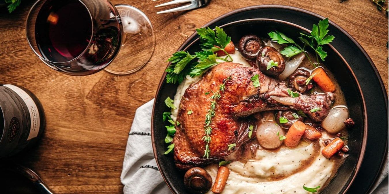 Апетитна курка у вині за рецептом шеф-кухарки Ольги Рябенко