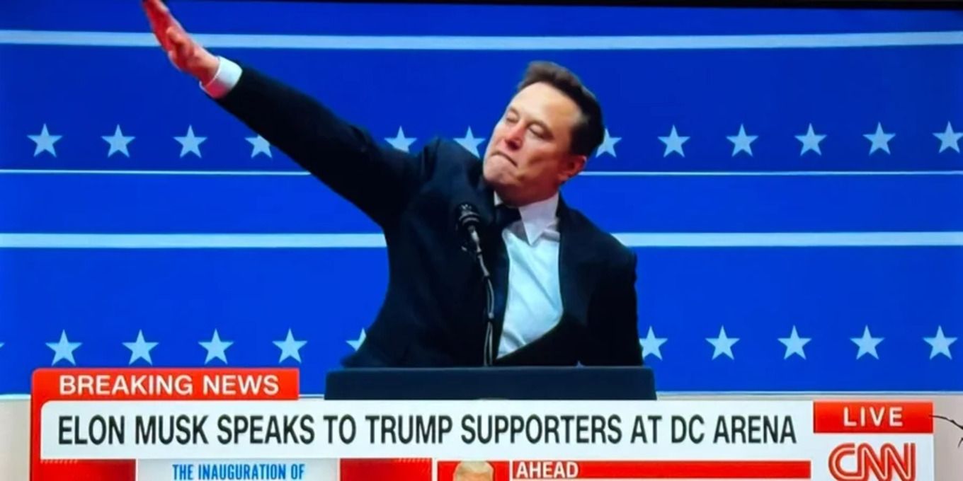 Ілон Маск використав "нацистське вітання" під час своєї промови