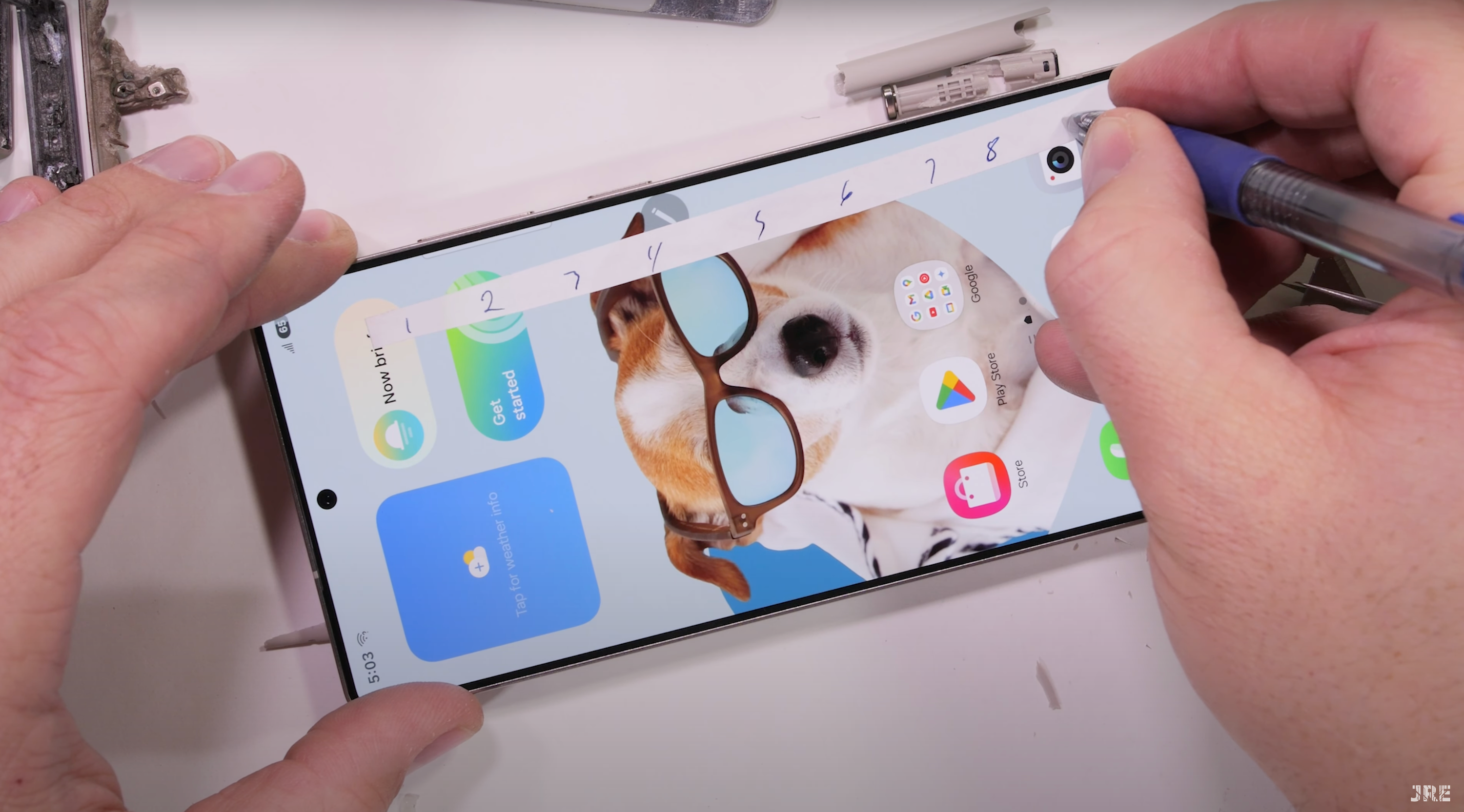 Samsung Galaxy S25 Ultra має менш стійкий до подряпин екран - фото 1