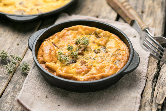 Омлет з фаршем і коньяком - фото 551362