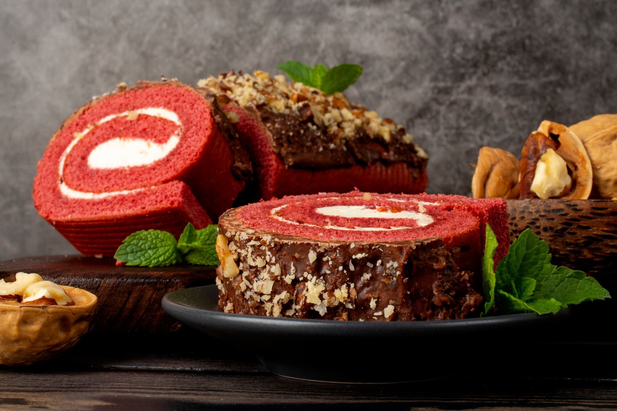 Рецепт приготування рулету "Червоний оксамит" - фото 1