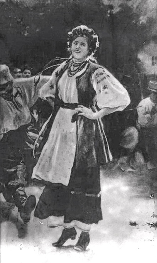 Картина 'Гопак', куплена в 1909 р. Лувром- фото 553275