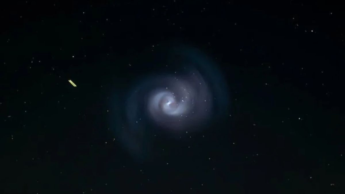 Загадкова спіраль у небі над Європою: звідки вона взялася