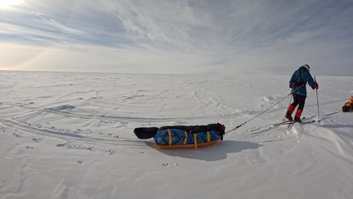 Латвійський альпініст на Південному полюсі - фото 1