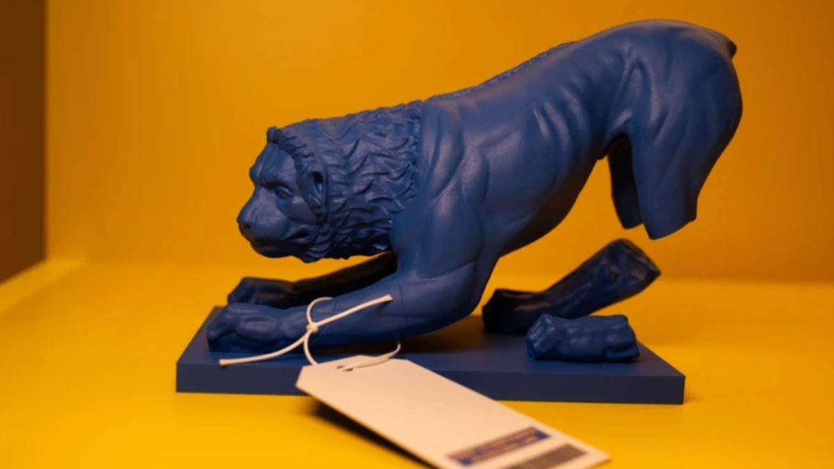 Лев з Херсонського музею став символом на Всесвітній виставці в Японії