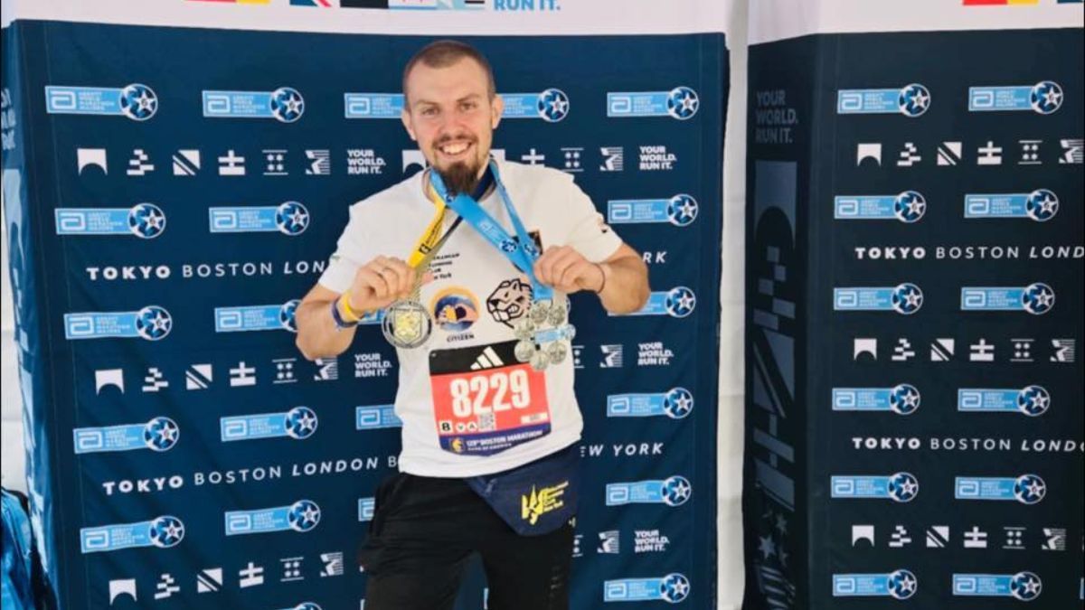 Український ветеран пробіг на протезі шість престижних марафонів