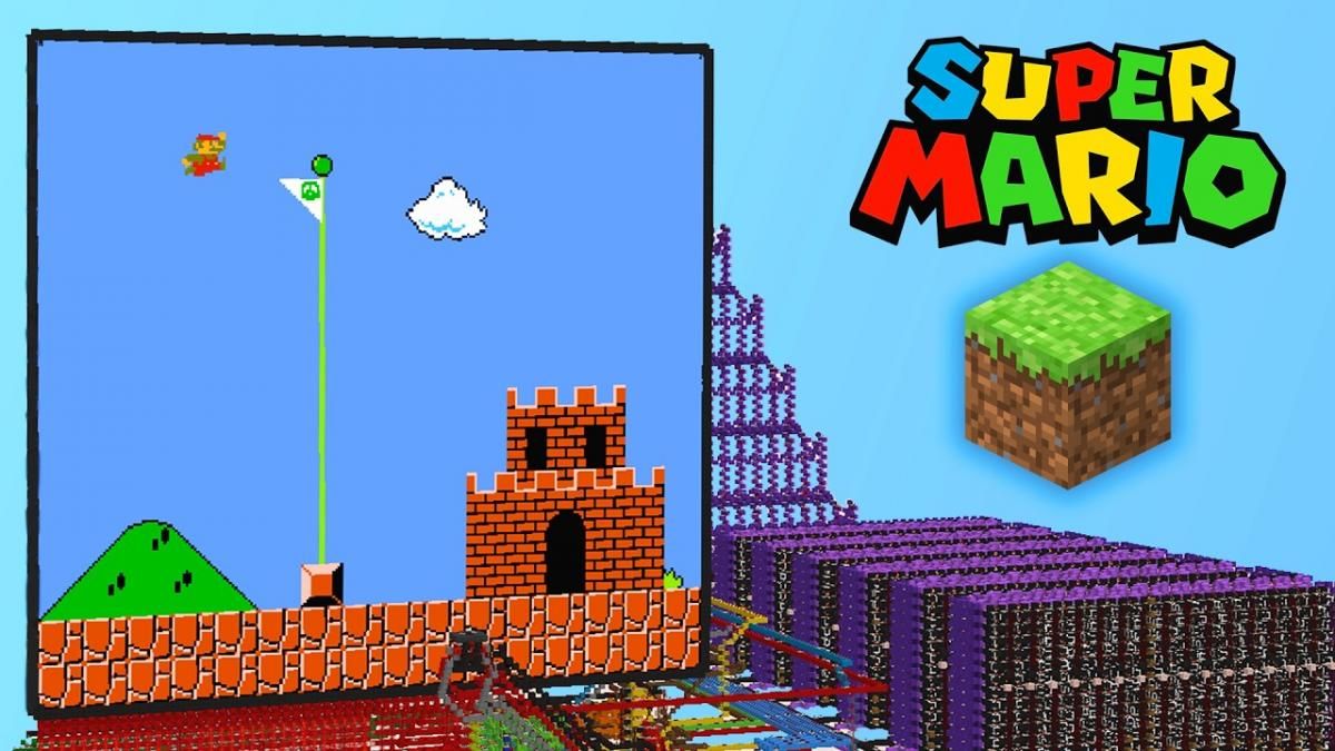 Гравець у Minecraft створив комп’ютер, що запускає Super Mario Bros без модів
