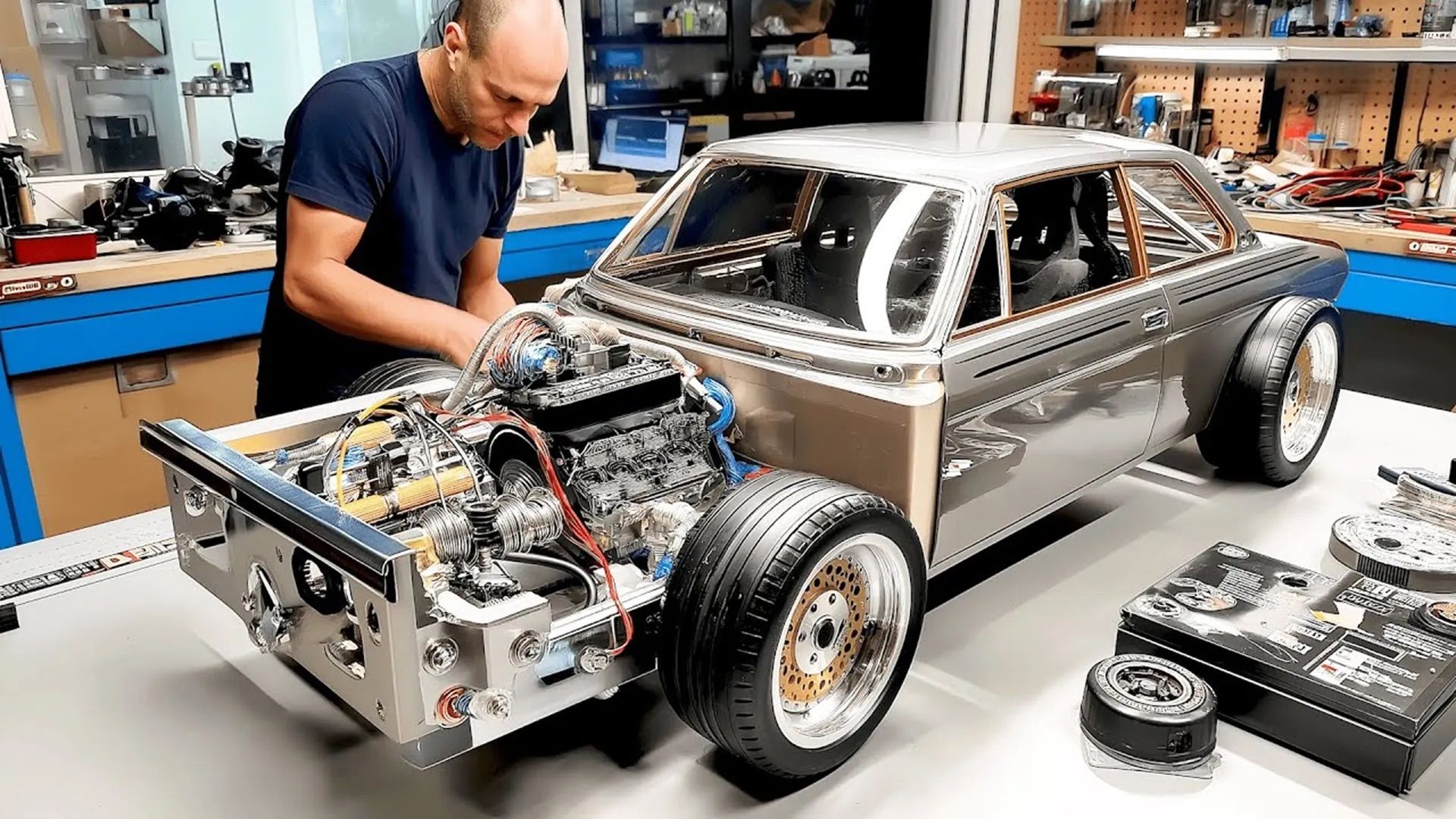 Ентузіаст зібрав максимально реалістичну машинку на пульті: про неї мріятиме кожен хлопчик