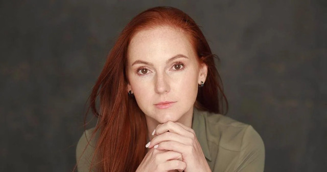 Українська рудоволоса акторка Надія Хільська - фото 557139