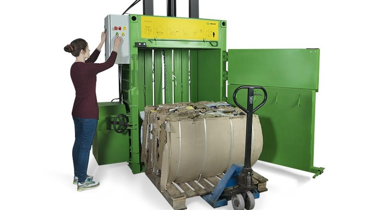 Прес для макулатури: особливості та переваги використання - фото 1