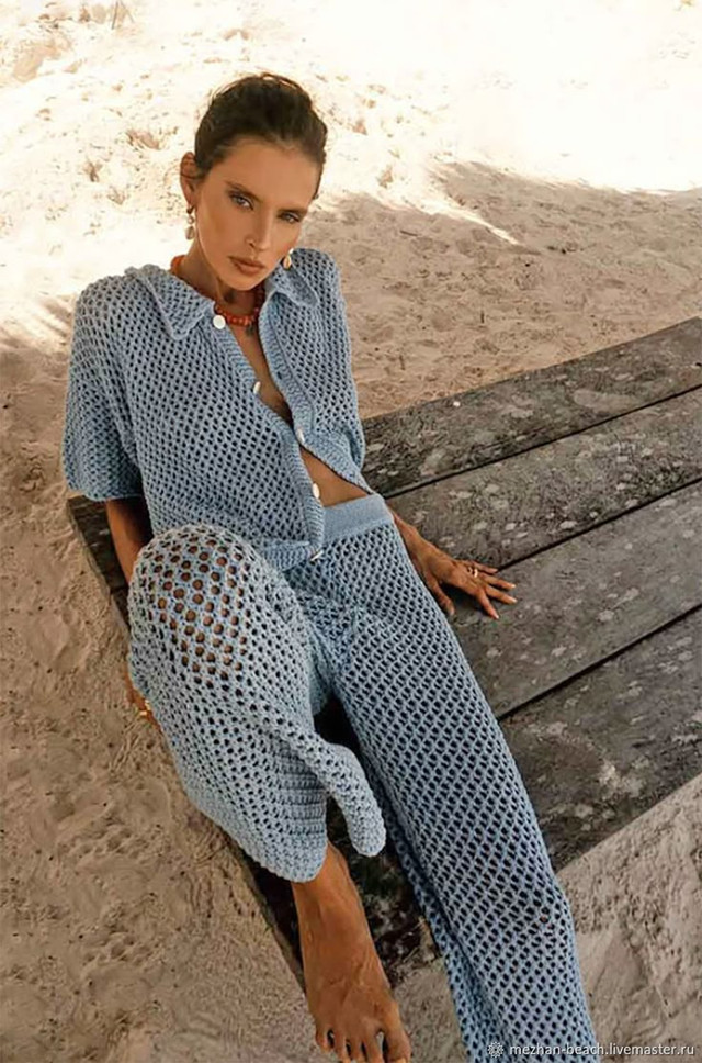Одяг у техніці кроше - фото 557505