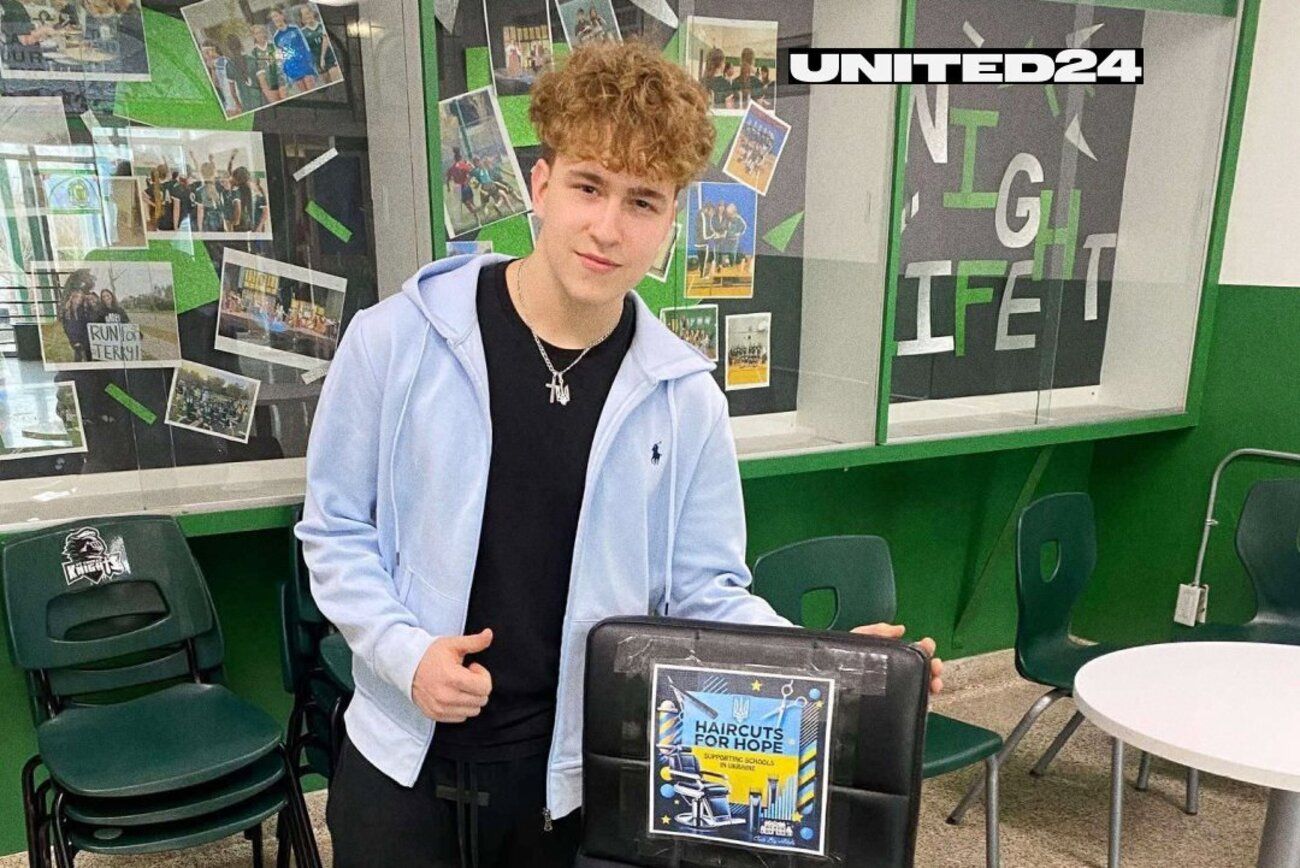 Александр запустив проєкт Haircuts for Hope - фото 1