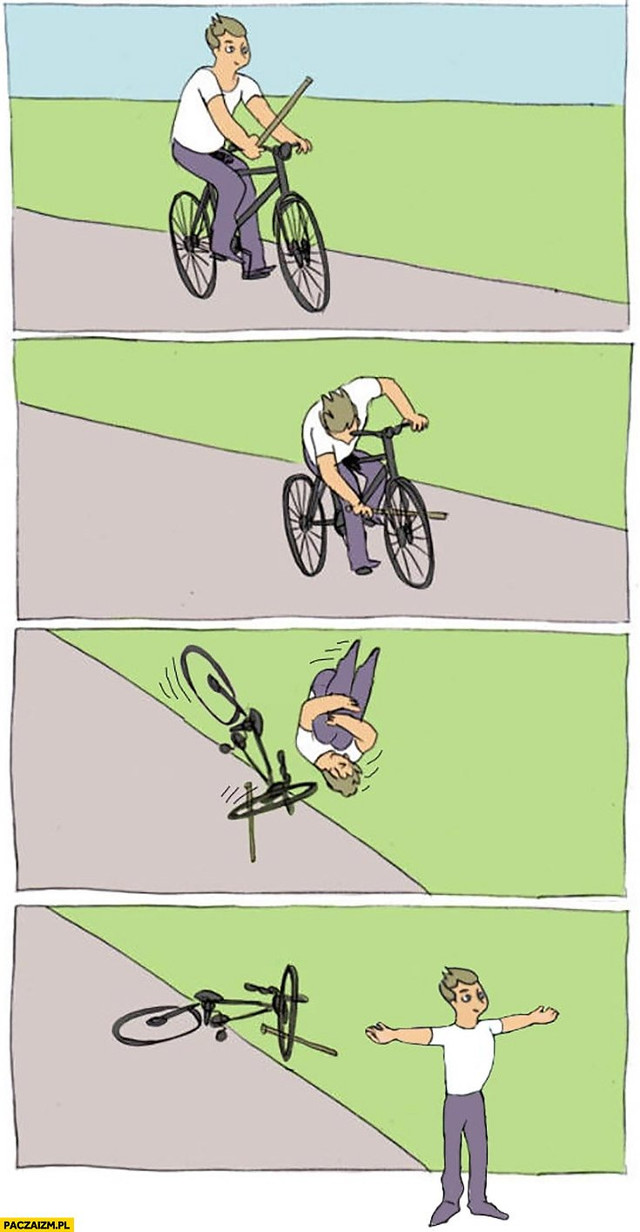 Добірка мемів про велосипедистів - фото 557678