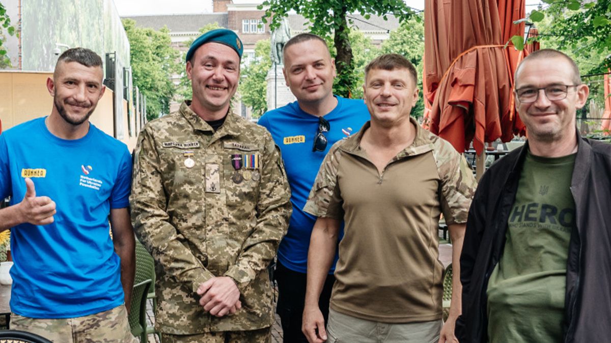 Від Гааги до кордонів України: ветерани вирушили у марш-кидок, щоб зібрати гроші на ЗСУ