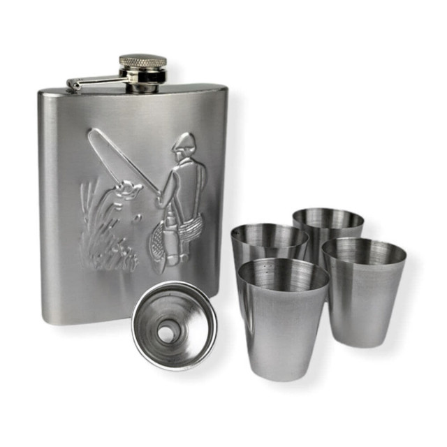Фляга та стаканчики до неї на подарунок- фото 558211