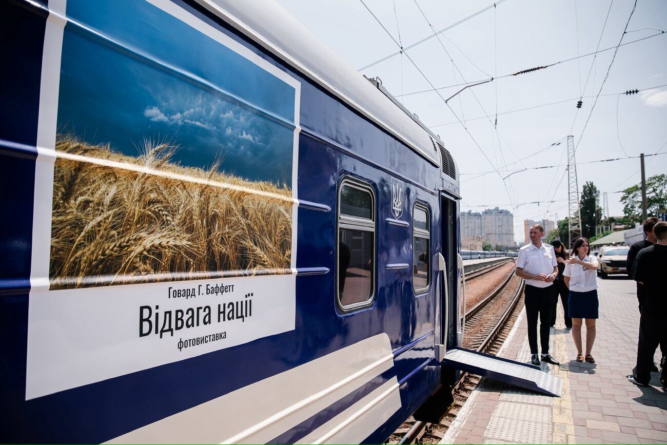 Наразі потяг-галерея перебуває в Одесі - фото 1