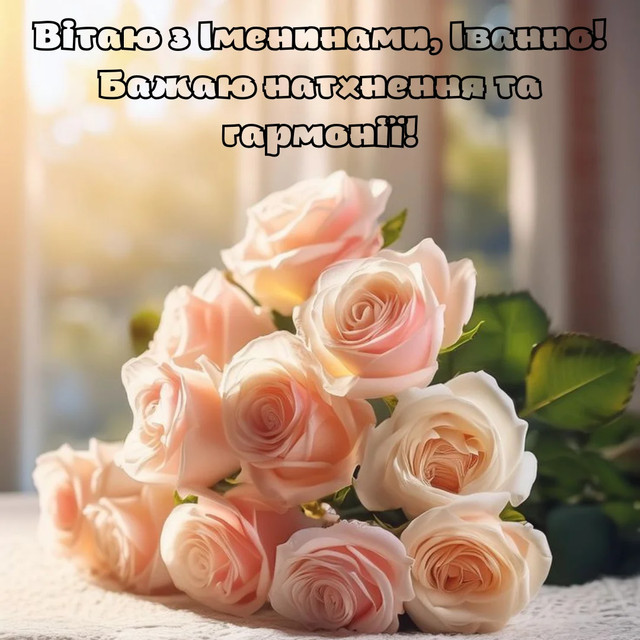 Привітання для Іванни у картинках   - фото 558904