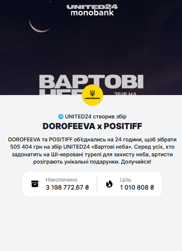 Пісня допомогла зібрати гроші для захисту неба - фото 559687
