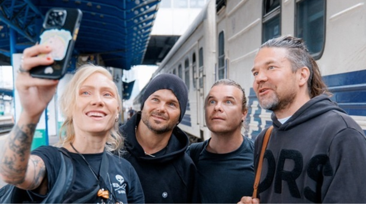 The Rasmus про свій липневий візит до Києва і першу зустріч з повітряною тривогою