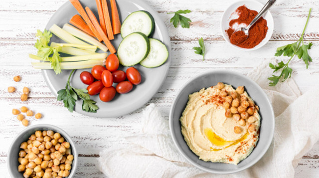 Хумус з овочами - фото 563647