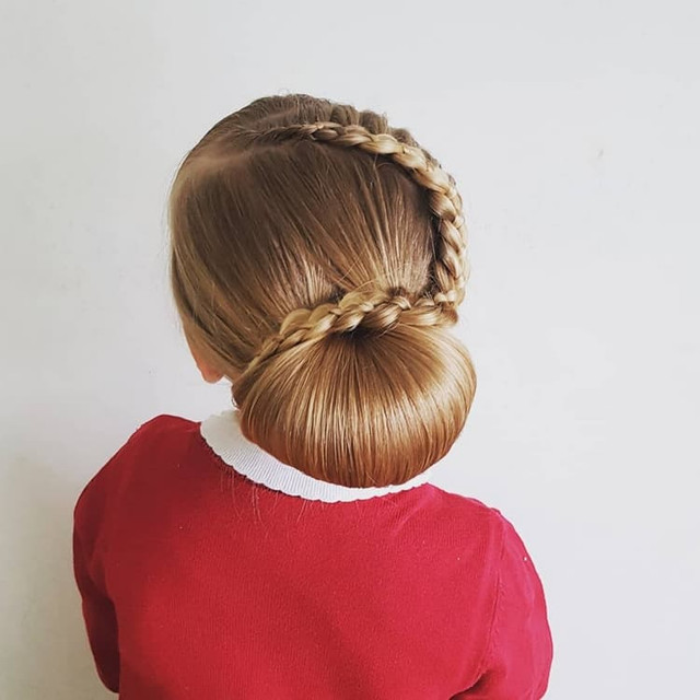 Стильні пучки до школи  - фото 564103