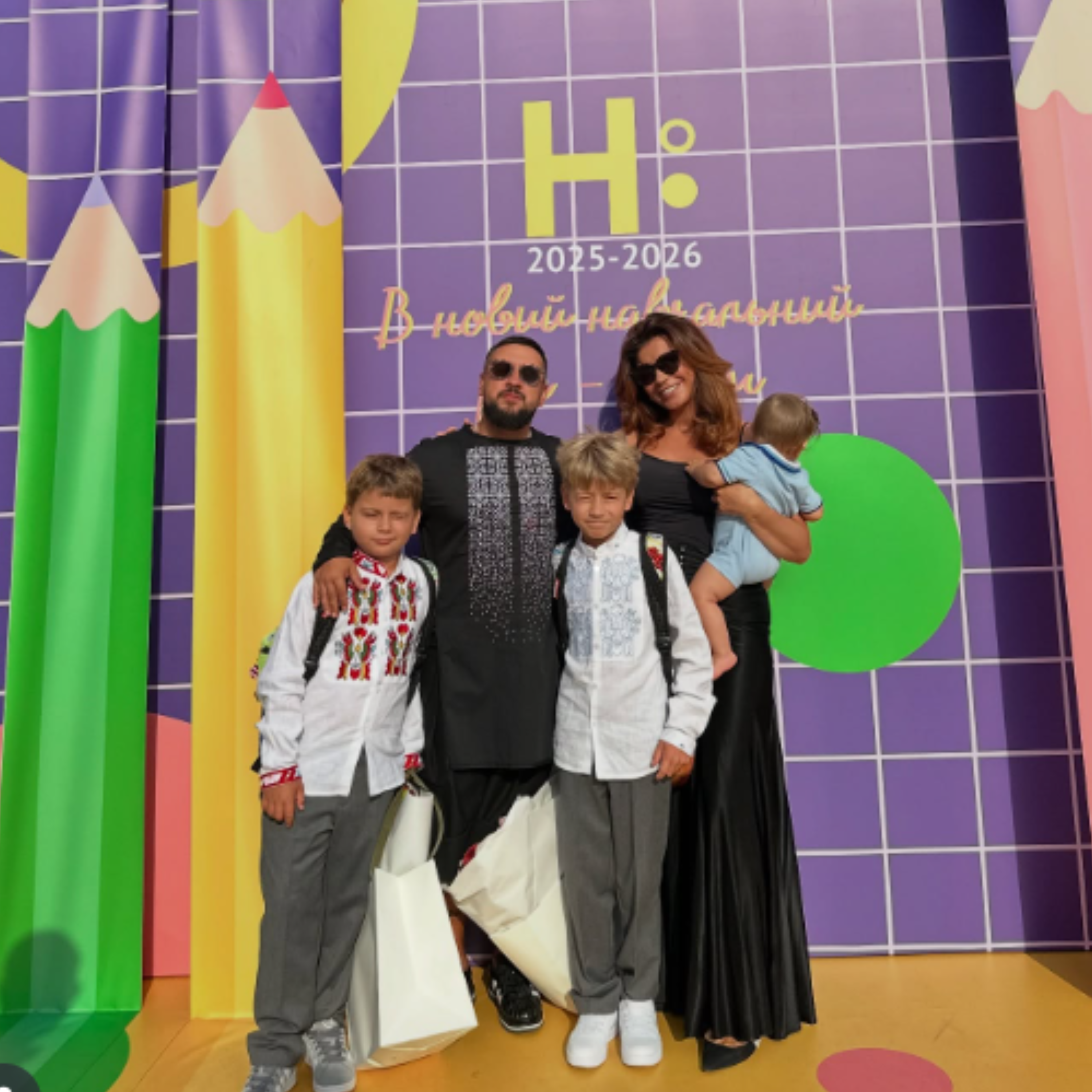 1 вересня в зіркових родинах: як діти знаменитостей пішли до школи