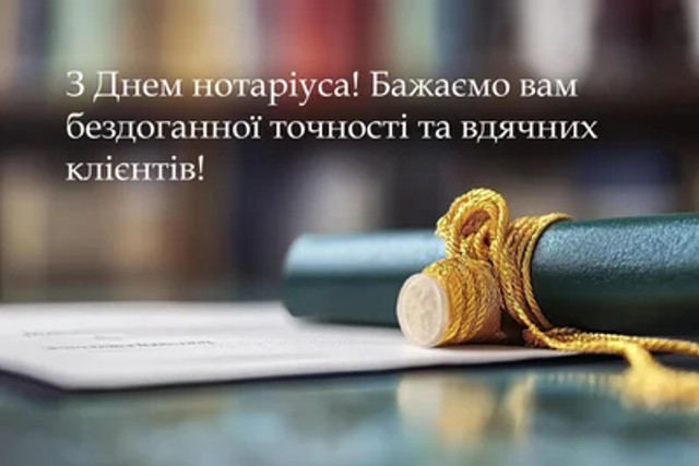 Бажаю правильних рішень і вдалих справ: влучні привітання для нотаріуса від клієнта - фото 564830