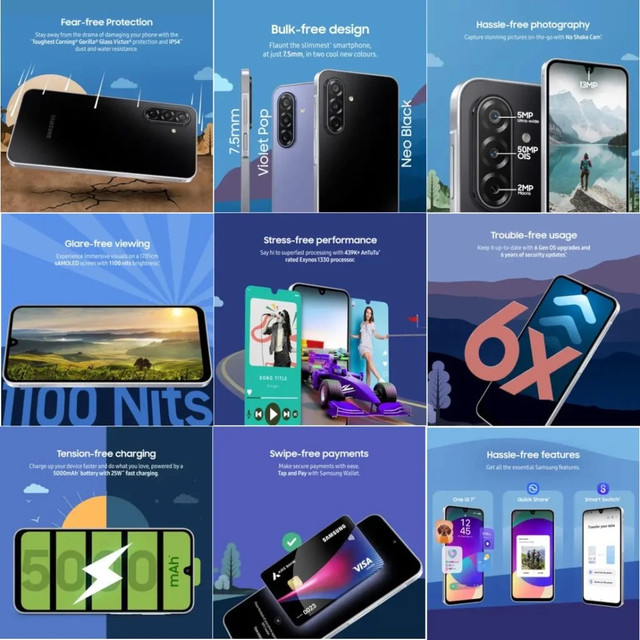 Samsung представила новий ультрабюджетний смартфон із 6 роками оновлень Android - фото 566155