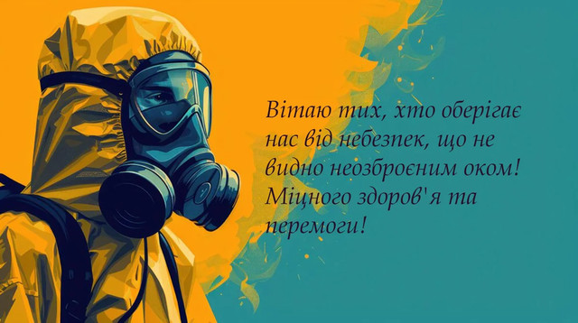 Привітання з Днем військ РХБЗ - фото 566366