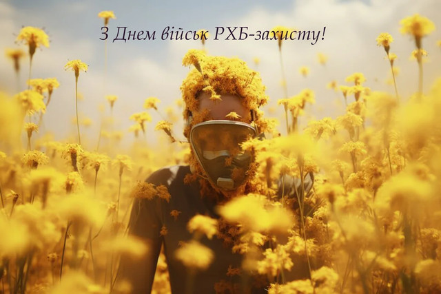 Привітання з Днем військ РХБЗ - фото 566367