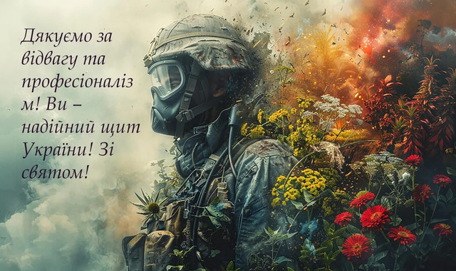 Привітання з Днем військ РХБЗ - фото 566368