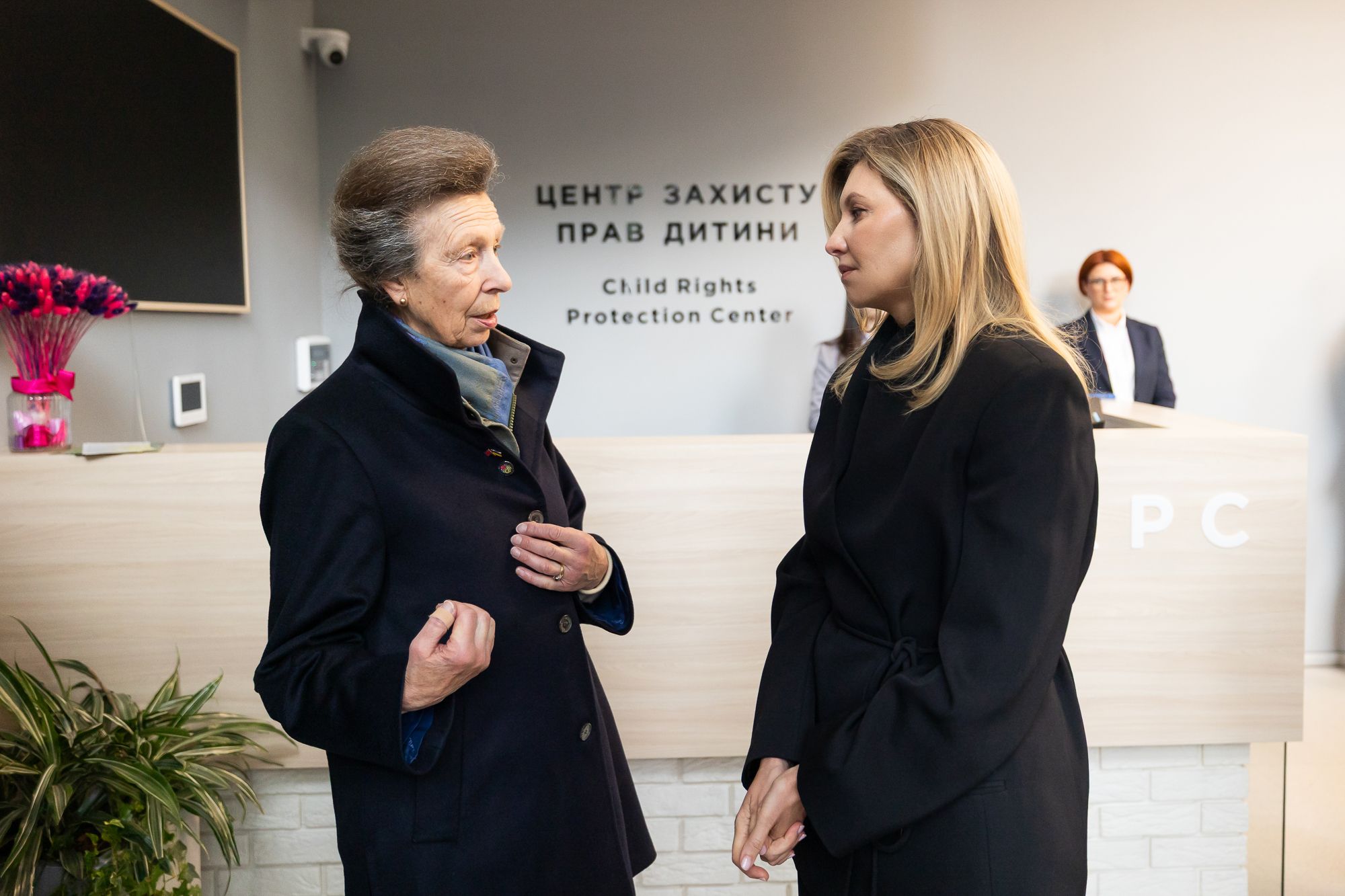 Олена Зеленська розповіла деталі візиту принцеси Анни у Київ