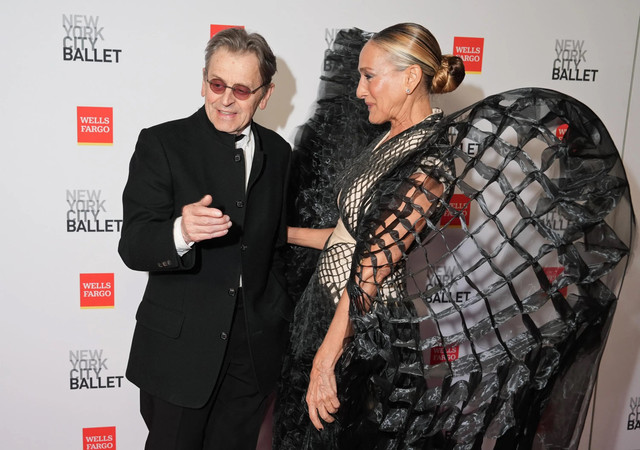 Сара Джессіка Паркер зустрілася з Михайлом Баришниковим - фото 569304