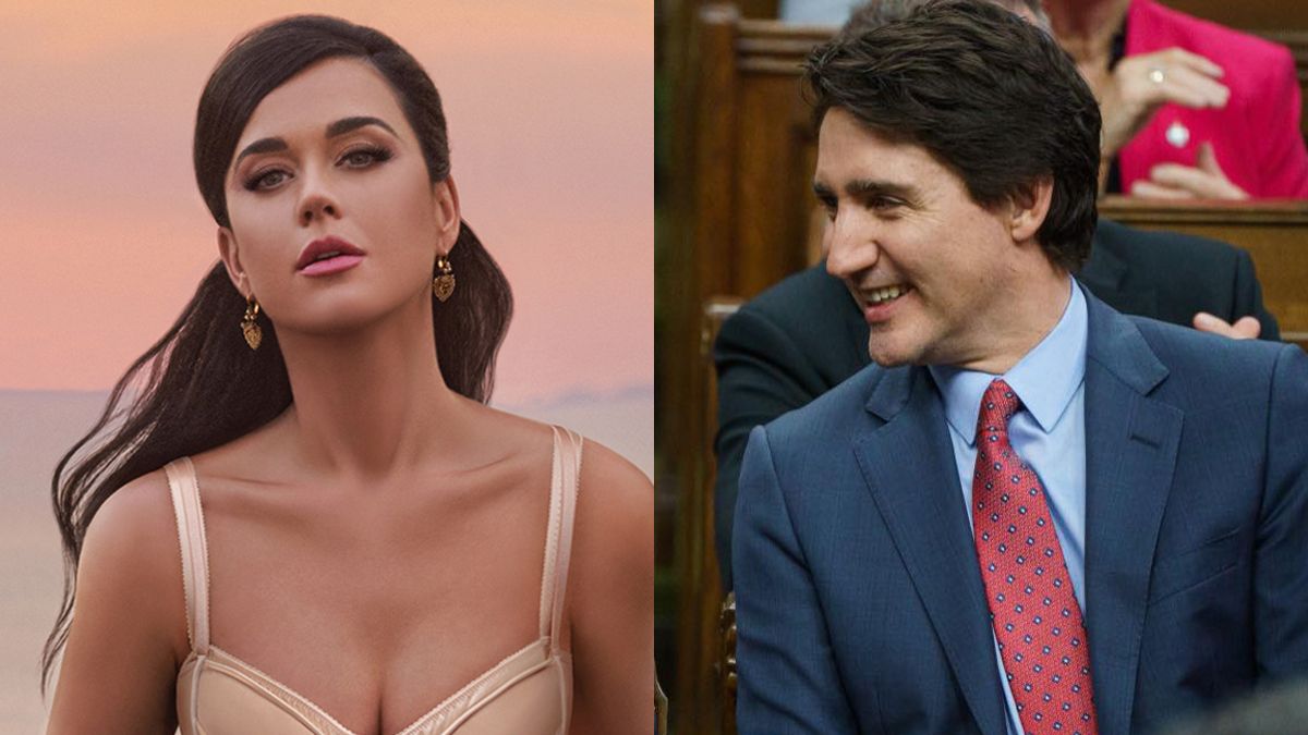 На тлі чуток про роман: Кеті Перрі заскочили за палким поцілунком з експрем'єром Канади