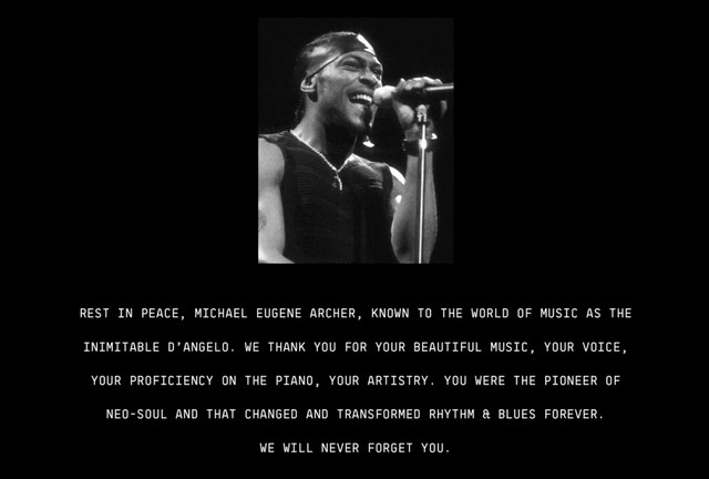 Бейонсе висловилася про смерть D'Angelo - фото 569747